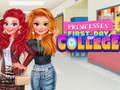 Игра Princesses First Day Of College