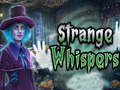 Игра Strange whispers