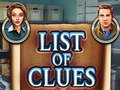 Игра List of clues
