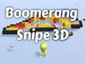 Игра Boomerang Snipe 3D