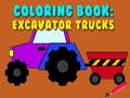 Игра Coloring Book: Excavator Trucks