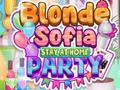 Игра Blonde Sofia Stay at Home Party