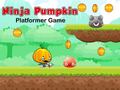 Игра Ninja Pumpkin Platformer Game