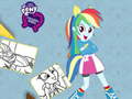 Ігра Equestria Girls Coloring Book