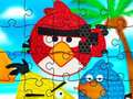 Ігра Funny Birds Pop It Jigsaw