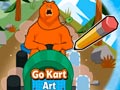 Ігра Grizzy and the Lemmings: Go Kart Art
