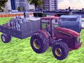 Игра Tractor Driving Garbage collect