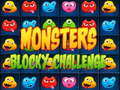 Ігра Monsters blocky challenge