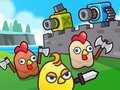 Игра Merge Cannon: Chicken Defense