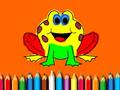 Игра Back To School: Frog Coloring Book