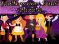Игра Halloween Kids Puzzle