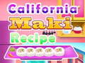 Игра California Maki Recipe