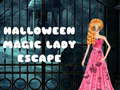 Игра Halloween Magic Lady Escape