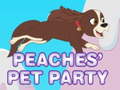 Игра Peaches' pet party