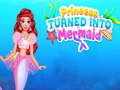 Игра Princess Turned Into Mermaid