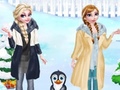 Игра Frozen Sisters South Pole Travel 