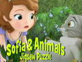 Игра Sofia And Animals Jigsaw Puzzle