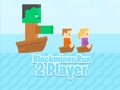 Игра Blockminer Run  2 player