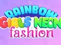 Игра Rainbow Girls Neon Fashion