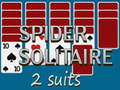 Игра Spider Solitaire 2 Suits