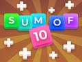 Игра Sum Of 10: Merge Number Tiles