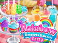Игра Rainbow Desserts Bakery Party