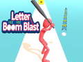 Игра Letter Boom Blast