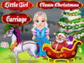 Игра Little Girl Clean Christmas Carriage