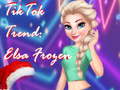 Игра TikTok Trend: Elsa Frozen