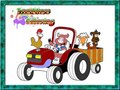 Игра Tractor Coloring Pages