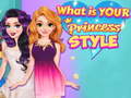 Игра What Is Your Princess Style