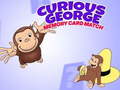 Игра Curious George Memory Card Match