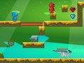 Игра Fire And Water In Dino World