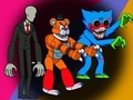 Игра Monsters Attack Among Us Squad