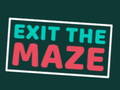 Игра Exit the Maze