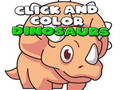 Ігра Click And Color Dinosaurs