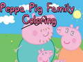 Игра Peppa Pig Family Coloring