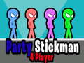 Игра Party Stickman 4 Player