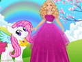 Игра Barbie and Pony Dressup