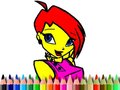 Ігра Back To School Winks Coloring Book