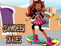 Игра Clawdeen skates