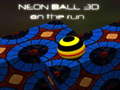 Игра Neon Ball 3d on the run