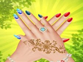 Игра Spring Nail-Art