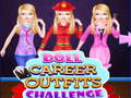Игра Doll Career Outfits Challenge