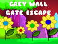 Игра Grey Wall Gate Escape