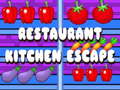 Игра Restaurant Kitchen Escape