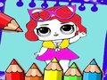 Игра Coloring Dolls Book