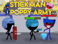 Игра Stickman vs Poppy Army