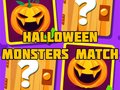 Игра Halloween Monsters Match