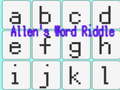 Ігра Allen's Word Riddle